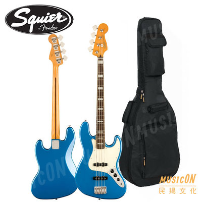 【民揚樂器】Fender Squier Affinity 60s Jazz Bass 電貝士 LPB湖水藍 貝斯