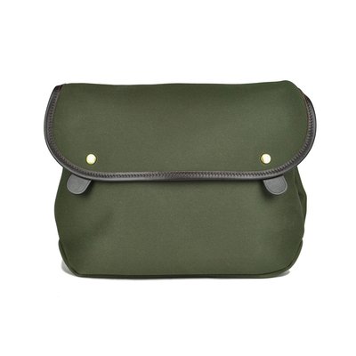 英國Brady Avon Bag Olive橄欖綠色(深棕邊卡其背帶)肩背包 側背包公事包書包 防水帆布皮革滾邊 英國
