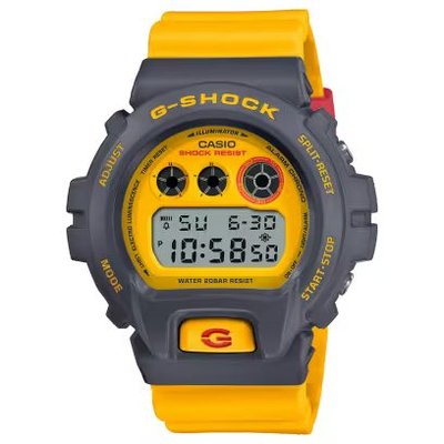 【威哥本舖】Casio台灣原廠公司貨 G-Shock DW-6900Y-9 復刻1994經典電子錶 DW-6900