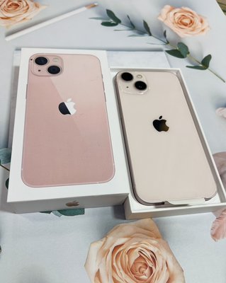 🍎 iPhone 13 256G粉色 🍎💟🔋電池91%🔺店面保固一個月🔺台北西門町實體門市有保障✨優惠價