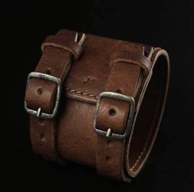[ Satisfaction ] HEYOU Handmade – Leather Cuff義大利真皮手工手環