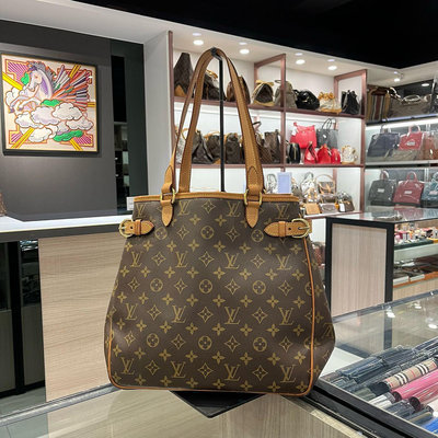 ⭐️ 香榭屋精品店 LV LOUIS VUITTON 原花側邊雙釦直式名媛包 肩背包 (B5829)