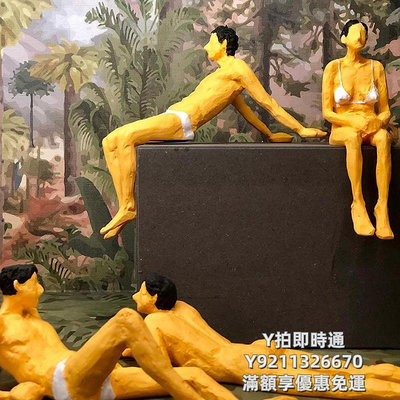 人體模型意大利SELETTI XOXO人體雕塑擺件模型藝術品客廳玄關裝飾品禮物