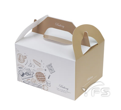9K手提餐盒 (麵包紙盒/野餐盒/速食外帶盒/點心盒)