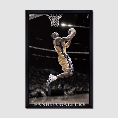 C - R - A - Z - Y - T - O - W - N　NBA籃球傳奇人物掛畫柯比Kobe Bryant經典傳奇人物裝飾畫紀念品珍藏畫