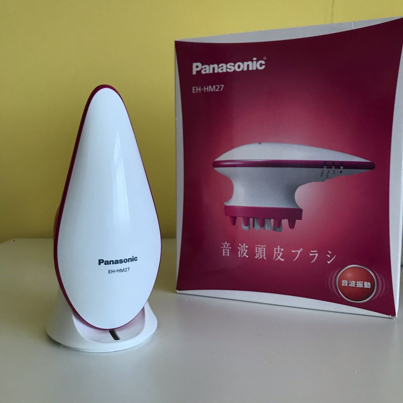 Panasonic 音波振動頭皮按摩洗頭機EH-HM27-VP | Yahoo奇摩拍賣
