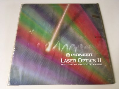 ．私人好貨．二手．LD．早期 非黑膠 瑕疵【Pioneer Laser Optics II】中古 鐳射影碟 光碟唱盤 音