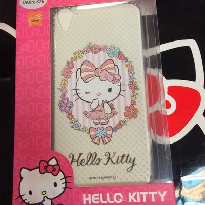 Gift41 4165 新莊店 HTC Desire 826 hello kitty 凱蒂貓 花邊 手機殼 782223