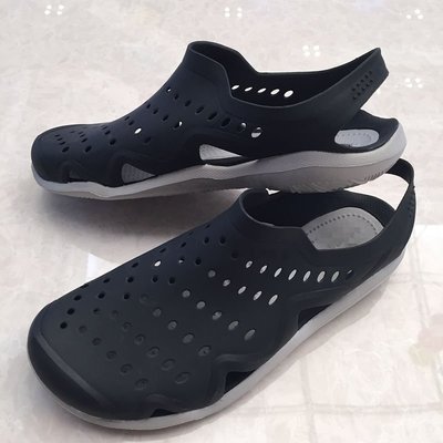 Crocs卡駱馳戶外男涼鞋2017新款夏季激浪男士涉水休閑鞋--