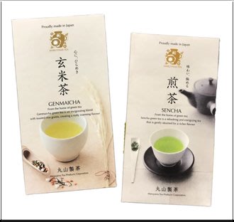 日本 丸山製茶 丸山玄米茶/丸山煎茶 40公克