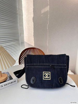 【二手包包】香奈兒中古牛仔Chanel 用大方標迎接時髦氛圍感的冬天香奈兒方標系列真的是真香寶藏區配色舒服NO123836
