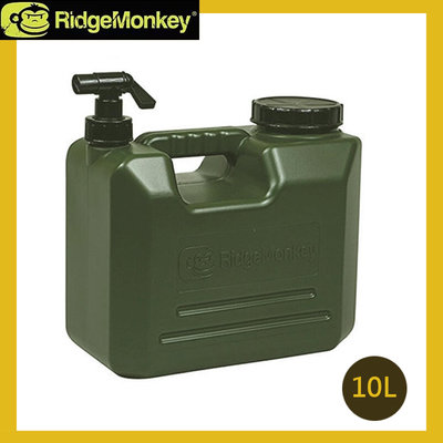 丹大戶外【RidgeMonkey】英國 軍風儲水桶 10L 飲水桶│茶水桶│冰桶│飲料桶│儲水箱