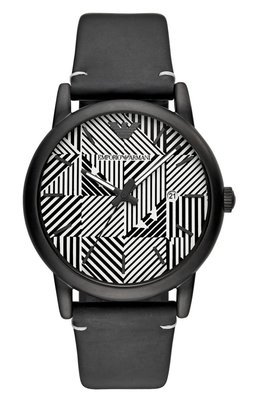 [永達利鐘錶 ] Emporio Armani 義大利 亞曼尼幾何美學時尚手錶(AR11136)/43mm