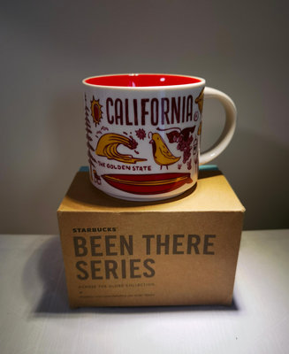 美國 星巴克 bts 加利福尼亞 城市杯 馬克杯 咖啡杯