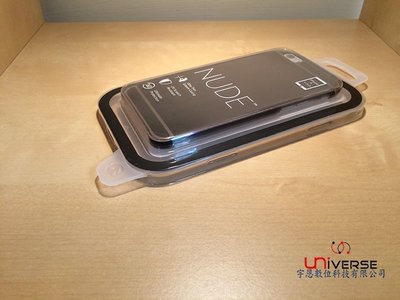 【宇恩數位】出清SwitchEasy Nude iPhone 6 (4.7吋) 超薄保護殼-透明黑(公司貨/附發票)