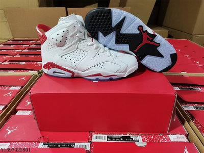 Jordan 6 Retro Red Oreo 白紅 奧利奧 時尚 籃球鞋 CT8529-162