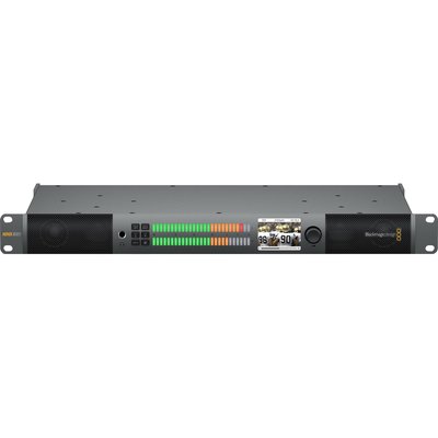 Blackmagic Audio Monitor 12G 機架式音訊監看器 內建立體聲喇叭 公司貨