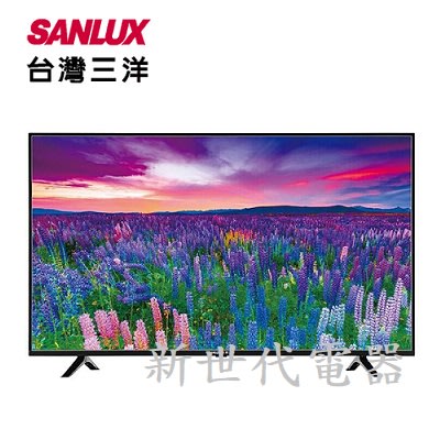 **新世代電器**請先詢價 SANLUX台灣三洋 40吋LED背光液晶電視 SMT-43MA7