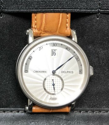 Chronoswiss Delphis CH1423 Jumping Hour Retro Minute不鏽鋼款