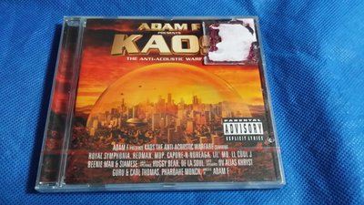 R西洋團(全新未拆CD)ADAM F PRESENTS KAOS THE ANTI-ACOUSIC WARFARE