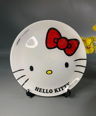 日本回流瓷器三麗鷗hello kitty 卡通西點盤