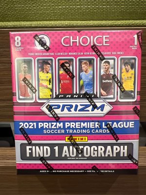 現貨 2021-22 Prizm Premier League Soccer Choice 英超 足球卡 全新盒卡