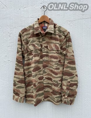 【OLNL Shop】美國品牌 Patagonia camo Fjord Flannel Shirt 迷彩 長袖襯衫