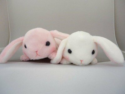現貨到 全新日本正品 アミューズ(Amuse)ぽてうさろっぴーペンポーチみみぴょん 可愛兔子造型絨毛筆袋
