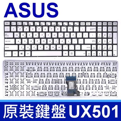 華碩 ASUS UX501 全新 繁體中文 鍵盤 N501JW UX501VM UX501JW BK5 G501JW