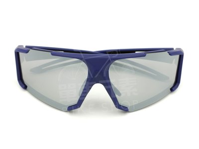 【單車元素】新款 CATEYE A.R. III 2片式 偏光 太陽眼鏡 防風眼鏡 護目鏡 運動眼鏡 附近視框 藍框銀灰