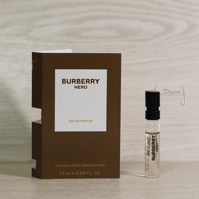 BURBERRY 英雄 Hero 男性淡香精 1.5ml 可噴式 試管香水 全新