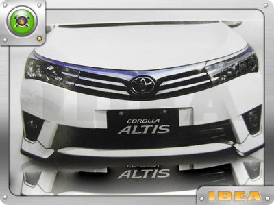 泰山美研社 D986 豐田 NEW ALTIS 11代 RF-Design版 空力套件 大包 材質 ABS