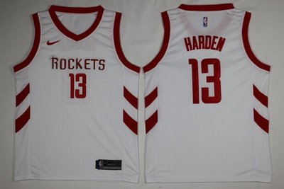 NBA2018全明星賽球衣休士頓火箭隊 harden哈登 Curry Durant 湯普森 浪花兄弟 戴維斯 鵜鶘 白色