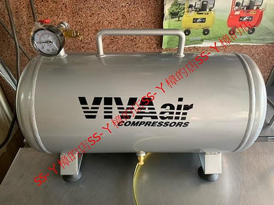 =SS-ㄚ樟的店= (含稅附發票) VIVA 30L儲氣桶附壓力表,快速接頭,安全閥