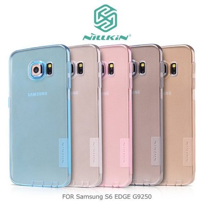 --庫米--NILLKIN Samsung S6 EDGE G9250 本色系列TPU軟套 軟殼 透色套