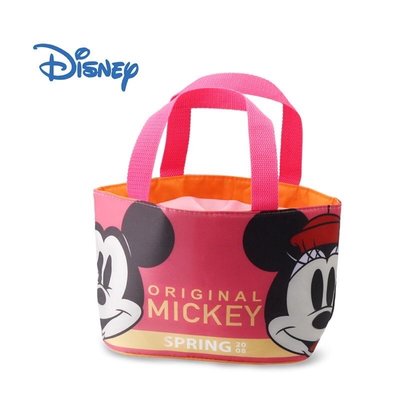 【【Disney迪士尼】】擁抱米奇米妮保溫提袋(Disney迪士尼 米奇 米妮 保溫提袋 餐袋) 全新品 現貨供應