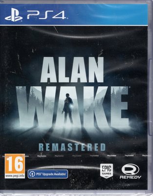 PS4遊戲 心靈殺手重製版 Alan Wake Remastered 中文版【板橋魔力】