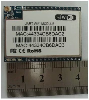 HLK-RM04嵌入式WIFI轉串口無線透明傳輸模組 單片機uart串口WIFI W7 [84210]