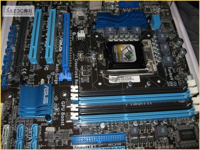 JULE 3C會社-華碩ASUS P8H67-M 主機板 + Intel i5 2500 CPU + SSD 120GB