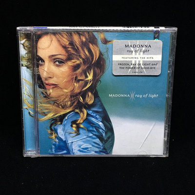 全新未拆 美國版 瑪丹娜 Madonna 光芒萬丈 Ray of Light 專輯貼紙 華納唱片 F262