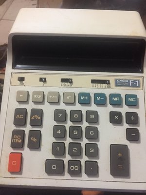 卡西歐古董計算機【強強二手商品】