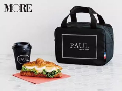 ☆Juicy☆日本雜誌附錄 法國 麵包品牌 PAUL 便當袋 托特包 保溫包 環保袋 購物袋 2327
