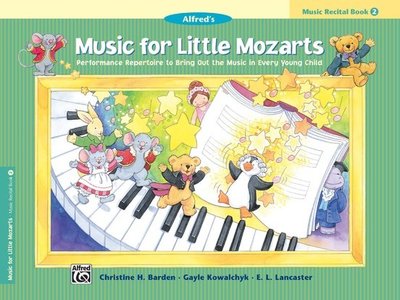 【599免運費】Music for Little Mozarts: Recital Book 2 00-19725