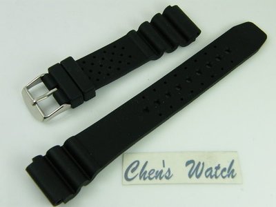 錶帶屋 18mm  橡膠運動錶帶 替代SEIKO CITIZEN EPOS 現貨商品