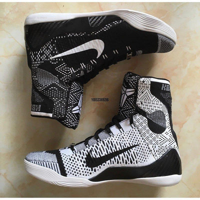 【Runner潮鞋鋪】Nike Kobe9 代高幫 休閒 黑人月氣墊實戰 科比籃球704304-010潮鞋