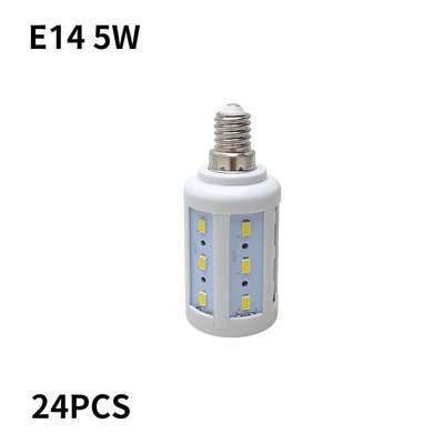 【傑太光能】E14 5W 玉米燈 節能燈泡 省電燈泡 5瓦 水晶燈 燈泡 可搭配太陽能發電系統
