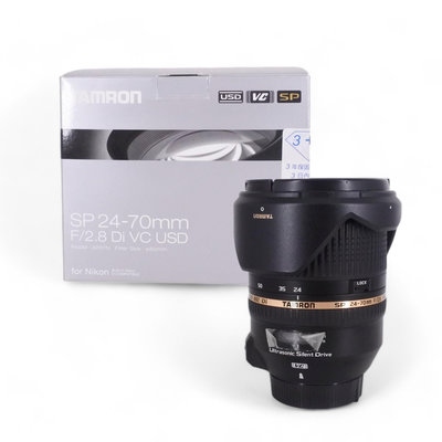 金卡價10030 二手 TAMRON SP24-70mm F2.8 A007N for Nikon近新 099900000545 01