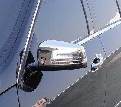 IDFR ODE 汽車精品BENZ CL W216 09-UP 鍍鉻後視鏡蓋 電鍍後視鏡蓋