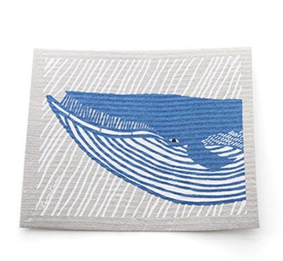 日本KATA KATA小藍鯨超吸水海綿抹布防滑墊
