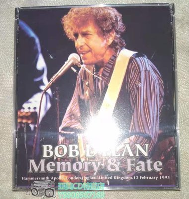 亞美CD特賣店 BOB DYLAN   BOOTLEG MEMORY & FATE  3CD  1993年